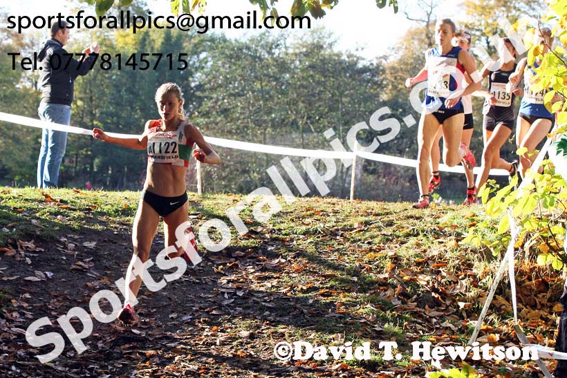 Senior womens National Cross Country Relay, Berry Hill Park, Mansfield. Photo:  David T. Hewitson/Sports for All Pics